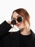 Очки солнцезащитные «OneSun. Прямоугольные», uv 400, линза 4.6×5.4 см, чёрный, серый - Фото 5