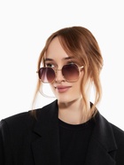 Очки солнцезащитные uv 400, дужка 12.8 см, ширина 12.8 см, линза 4.6×5.4 см 10798004 - фото 15764798