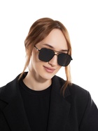 Очки солнцезащитные «OneSun. Авиаторы», линза 5×5.6 см, чёрный - Фото 4