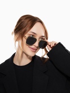 Очки солнцезащитные «OneSun. Авиаторы», поляризационные, линза 5×5.6 см, чёрный, золотой - Фото 4