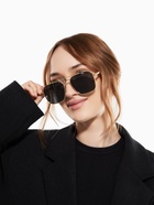 Очки солнцезащитные «OneSun. Авиаторы», поляризационные, линза 5×5.6 см, чёрный, золотой - Фото 5