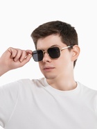 Очки солнцезащитные «OneSun. Авиаторы», поляризационные, линза 5×5.6 см, чёрный, золотой - Фото 7