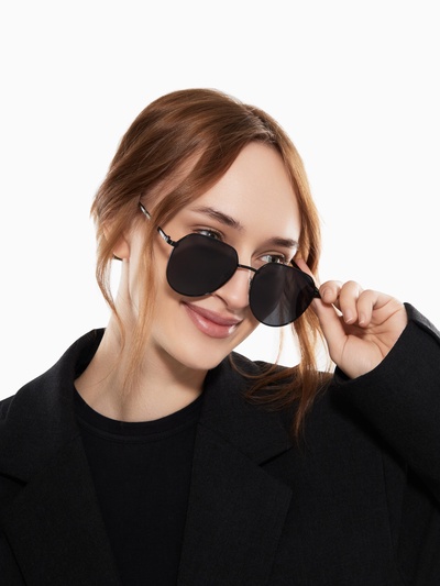 Очки солнцезащитные uv 400, дужка 13 см, ширина 12.5 см, линза 5.1×5.4 см