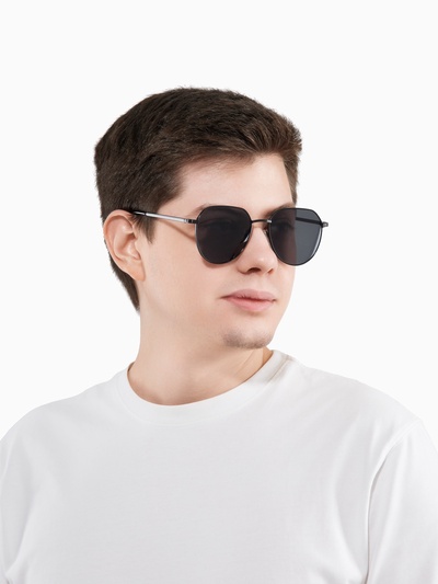 Очки солнцезащитные uv 400, дужка 13 см, ширина 12.5 см, линза 5.1×5.4 см