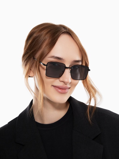 Очки солнцезащитные поляризационные, дужка 13.2 см, ширина 12.8 см, линза 4.3×5.5 см