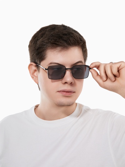 Очки солнцезащитные поляризационные, дужка 13.2 см, ширина 12.8 см, линза 4.3×5.5 см