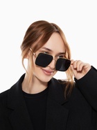 Очки солнцезащитные «OneSun. Прямоугольные», uv 400, линза 5.5×6 см, цвет золотой, чёрный - Фото 4