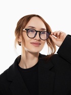 Очки компьютерные антиблик дужка 14.5 см, ширина 10.6 см, линза 4.6×4.5 см - Фото 2