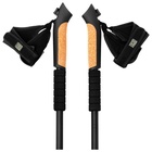 Палки для скандинавской ходьбы maclay Alu 100, телескопические, 2-секционные, до 135 см, 2 шт. - фото 6153922