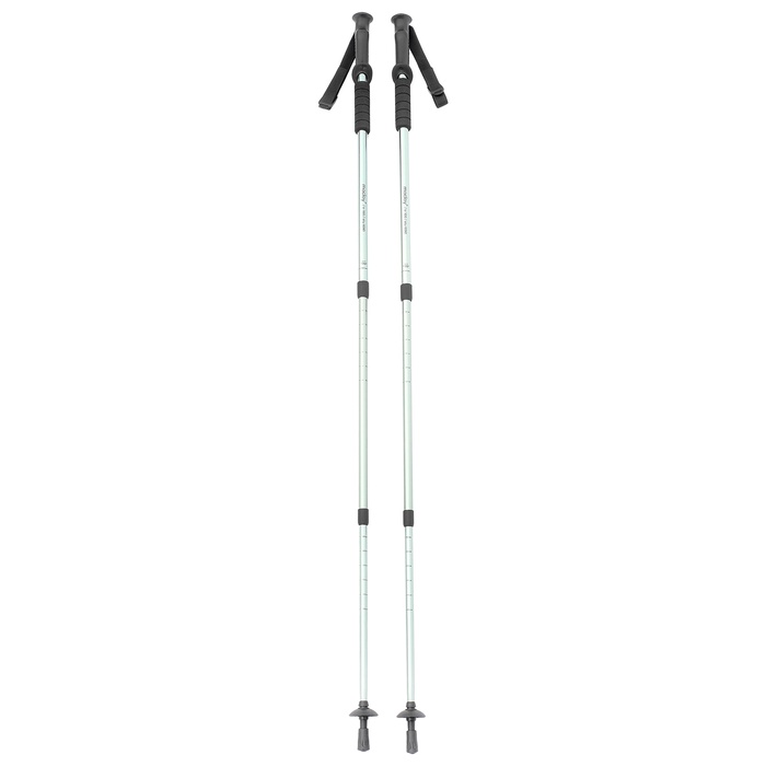 Палки трекинговые maclay Alu 100, телескопические, 3-секционные, до 135 см, 2 шт.