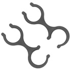 Палки трекинговые maclay Alu 100, телескопические, 3-секционные, до 135 см, 2 шт. - фото 6153968