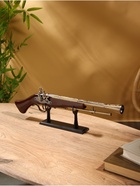 Макет оружия на подставке 2в1 «Сувенирный пистолет. Дуэль», подарочный набор, 54 см - Фото 2