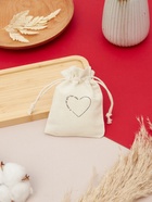 Мешочек подарочный «Нежность лён», 10×12 см, бежевый - Фото 2