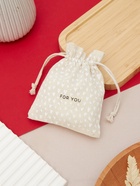 Мешочек подарочный «Нежность лён», 10×12 см, бежевый - Фото 2