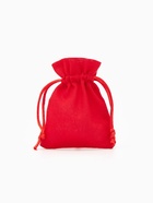Мешочек подарочный «Хлопок», 7×9 см, красный - Фото 1