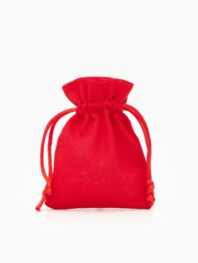 Мешочек подарочный «Хлопок», 7×9 см, красный
