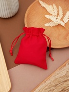 Мешочек подарочный «Хлопок», 10×12 см, красный - Фото 2