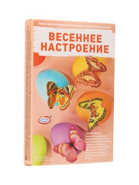 Смеси для окрашивания «Весеннее настроение», для пищевых продуктов