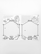 Графические диктанты для набора 10362084, 24 стр., 17х24 см, Disney 10866076 - фото 14467663