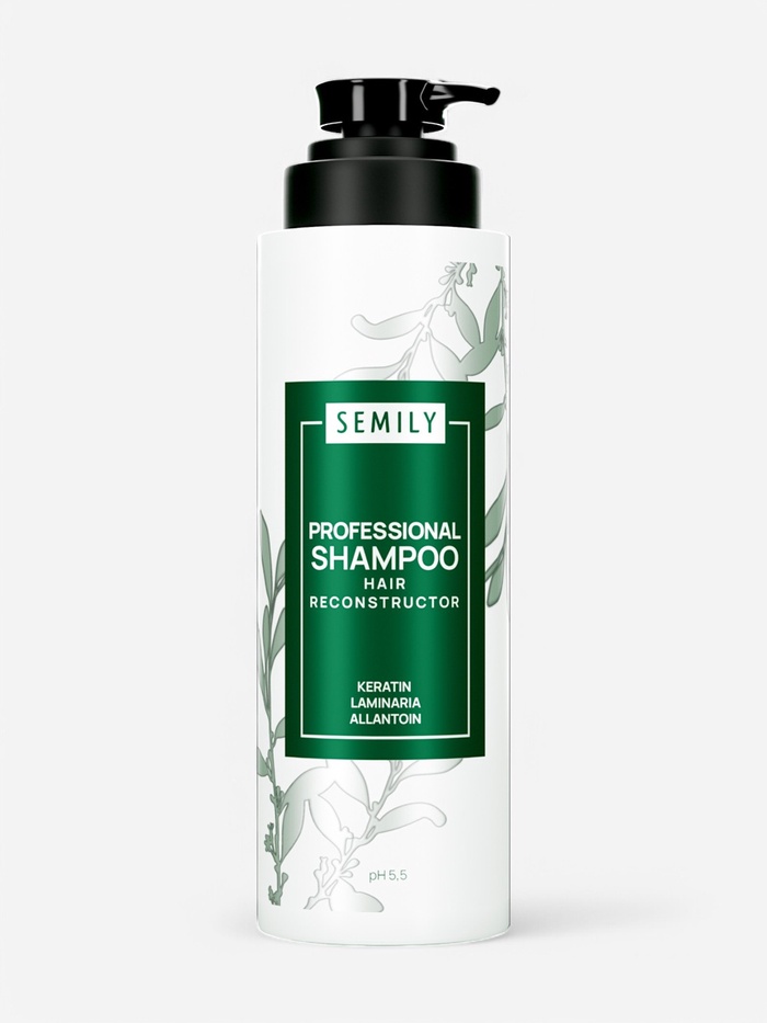 Шампунь для волос Semily восстанавливающий, 400 мл - Фото 1