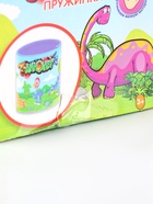 УЦЕНКА Игра пружинка, "Динозавры", 8*7*8см 2108Z053-R3 - Фото 8