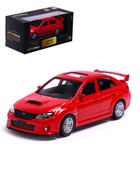 УЦЕНКА Машина металлическая SUBARU WRX STI, 1:43, цвет красный 10874185