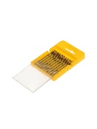 Набор двусторонних сверл по металлу ТУНДРА, HSS-Tin, 3.2×49 мм, 10 шт. - Фото 1