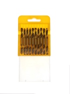Набор двусторонних сверл по металлу ТУНДРА, HSS-Tin, 4.2×55 мм, 10 шт. - Фото 2