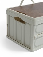 Стол - корзина maclay 2 в 1, складная, 15 л, 33×22×17/4.5 см, светло-серая - Фото 9