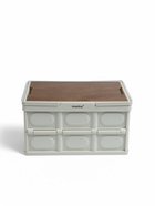 Стол - корзина maclay 2 в 1, складная, 30 л, 44×30×24/6 см, светло-серая - Фото 2