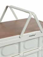 Стол - корзина maclay 2 в 1, складная, 30 л, 44×30×24/6 см, светло-серая - Фото 8