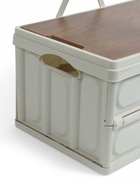 Стол - корзина maclay 2 в 1, складная, 30 л, 44×30×24/6 см, светло-серая - Фото 9