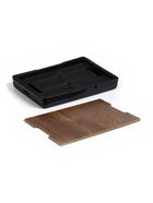 Стол - корзина maclay 2 в 1, складная, 30 л, 44×30×24/6 см, чёрная - Фото 4