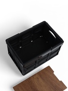 Стол - корзина maclay 2 в 1, складная, 30 л, 44×30×24/6 см, чёрная - Фото 5