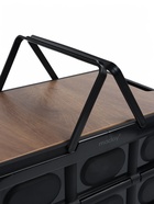 Стол - корзина maclay 2 в 1, складная, 30 л, 44×30×24/6 см, чёрная - Фото 8