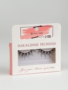 Ресницы накладные «Лучи», 10-15 мм, V-форма, без клея, чёрные - Фото 4