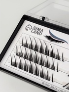 Набор накладных ресниц «Стрелка», пучки, 10, 12, 14 мм, чёрные - Фото 3