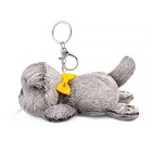 Мягкая игрушка - брелок «Кот Басик с бантиком», лежачий, 11 см - Фото 3