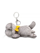 Мягкая игрушка - брелок «Кот Басик с бантиком», лежачий, 11 см - Фото 4