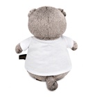 Мягкая игрушка «Кот Басик в футболке с принтом», 19 см - Фото 3