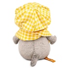 Мягкая игрушка «Кот Басик BABY в берете и шарфе в клетку», 20 см - фото 6153996