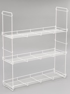 Стеллаж для рассады и цветов, 64.5×22×74 см, белый - Фото 2