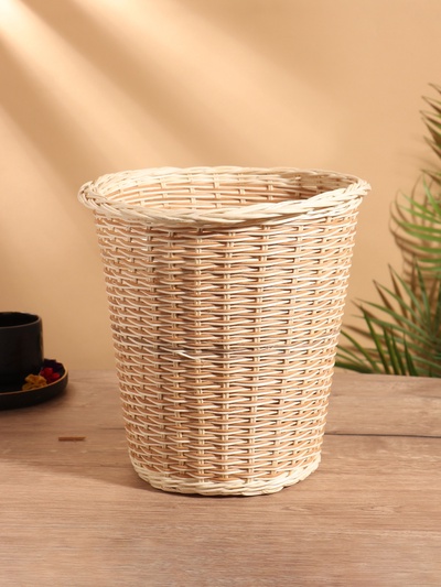 Корзина плетёная, 26×26×25 см, ротанг
