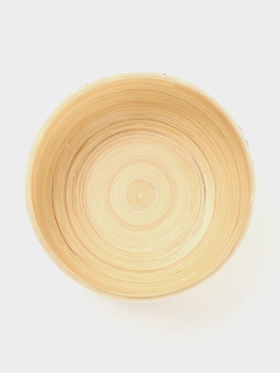 Чаша, 24.5×24.5×12 см, бамбук