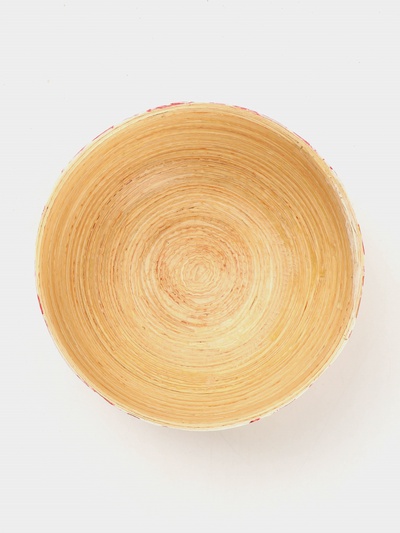 Миска, 10×10×5 см, бамбук