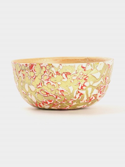 Миска, 10×10×5 см, бамбук