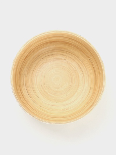 Салатник, 25×25×12 см, бамбук