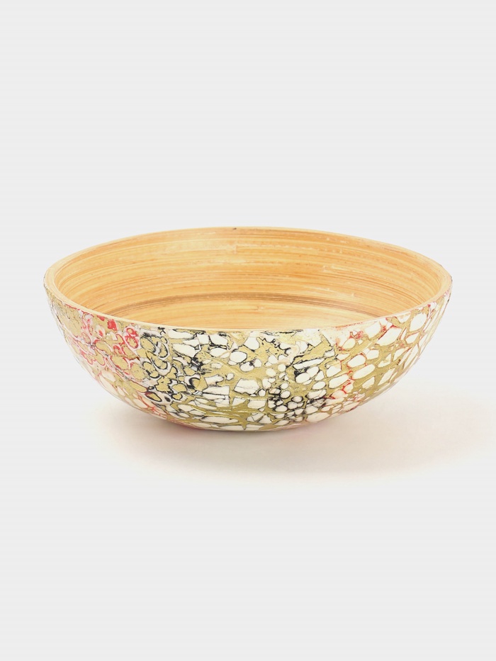 Миска, 15×15×5.5 см, бамбук - Фото 1