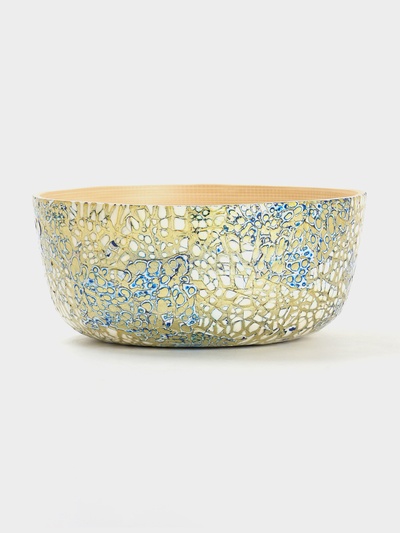 Салатник, 25×25×11 см, бамбук