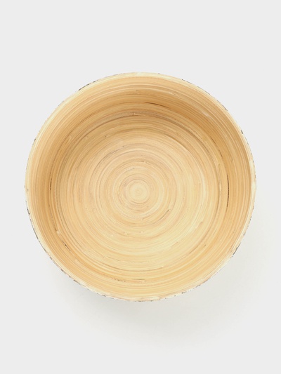 Салатник, 25×25×12 см, бамбук